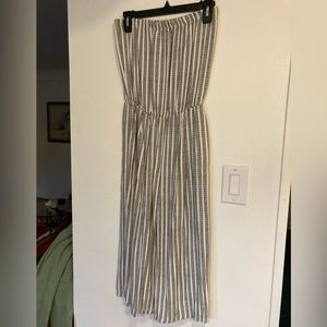 Strapless romper/jumpsuit